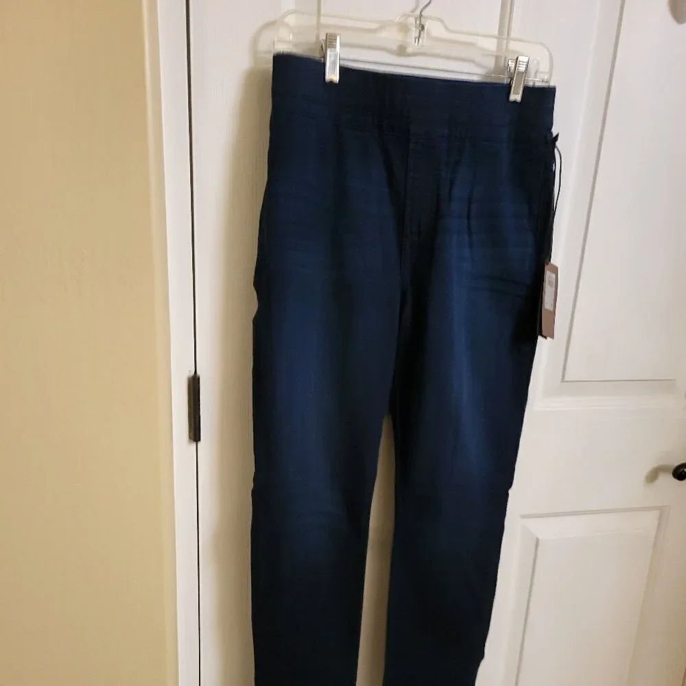 Jen7 Comfort Skinny Pull-On EnhanceMe Jeans Midnight Blue Sz 6/Sz 10/Sz 12 NWT - Picture 6 of 10